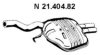 BMW 18307541720 End Silencer